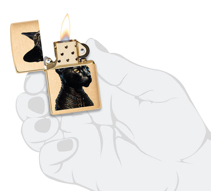 Zippo zapalovač 23017 Bastet Design