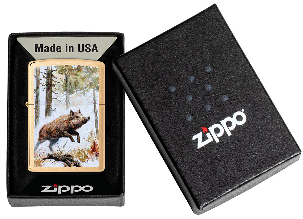 Zippo zapalovač 23018 Wild Boar