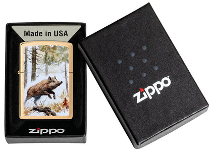 Zippo zapalovač 23018 Wild Boar
