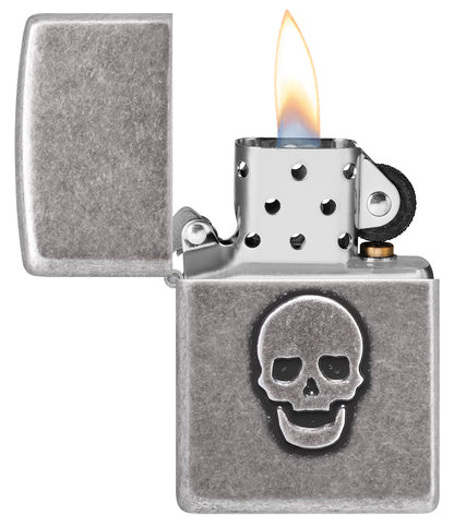 Zippo zapalovač 27172 Stamped Skull