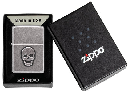 Zippo zapalovač 27172 Stamped Skull