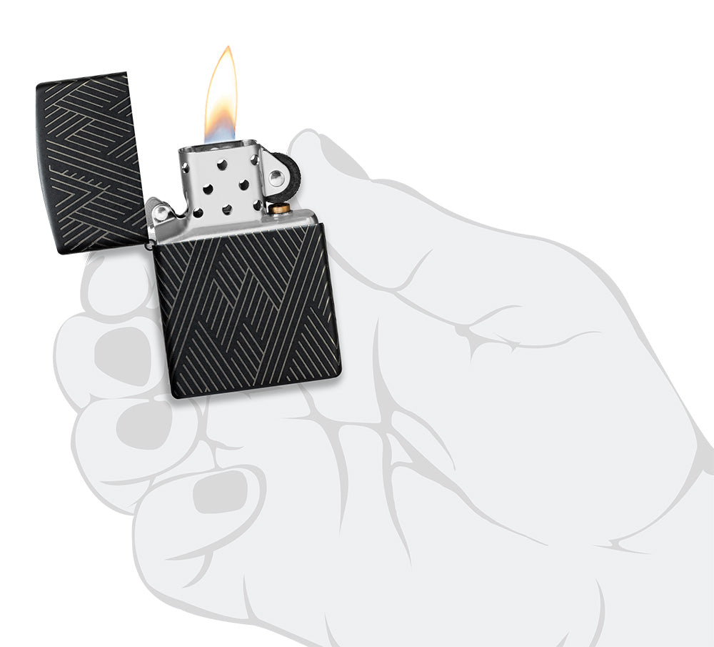 Zippo zapalovač 66089 Abstract Lines Design