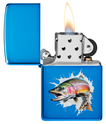 Zippo zapalovač 66091 Jumping Trout