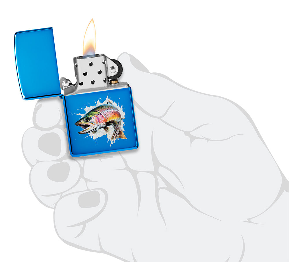 Zippo zapalovač 66091 Jumping Trout