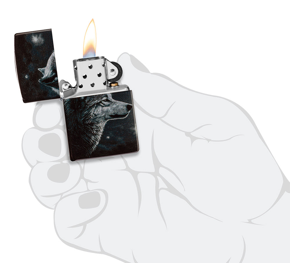 Zippo zapalovač 66095 Wolves Design
