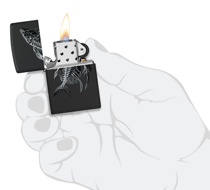 Zippo zapalovač 66096 Fish Skeleton
