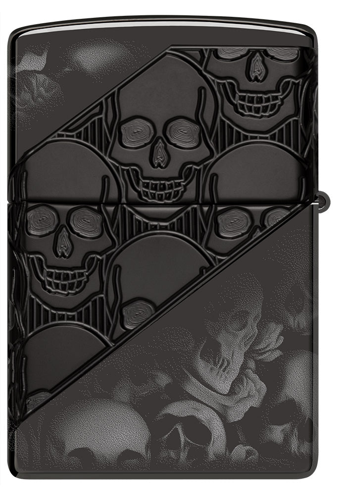 Zippo zapalovač 66098 Skull Collage Design