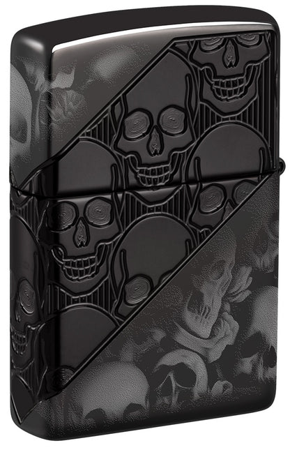 Zippo zapalovač 66098 Skull Collage Design