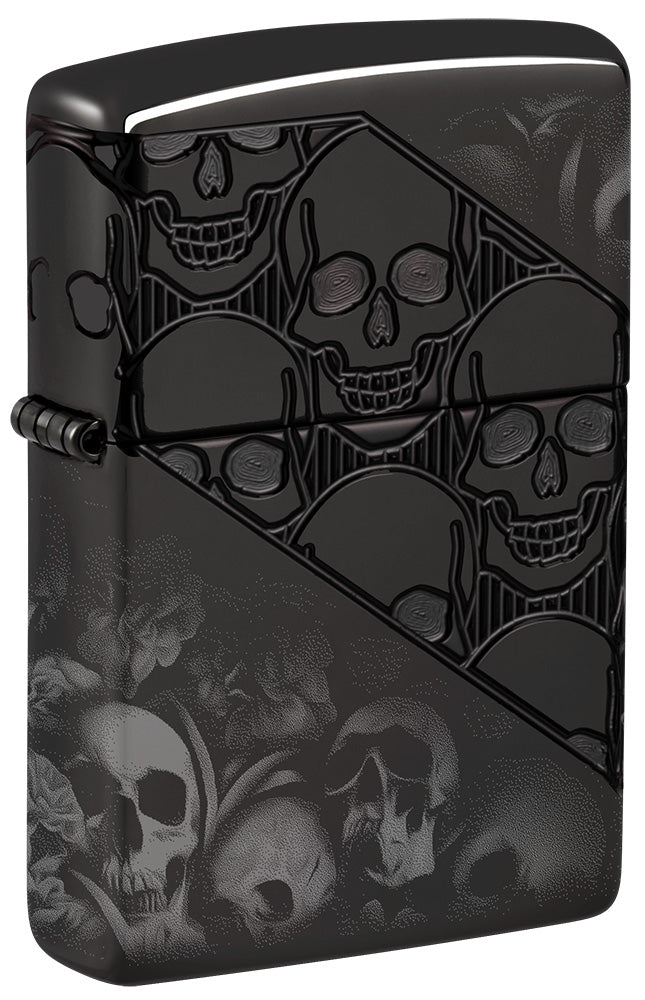 Zippo zapalovač 66098 Skull Collage Design