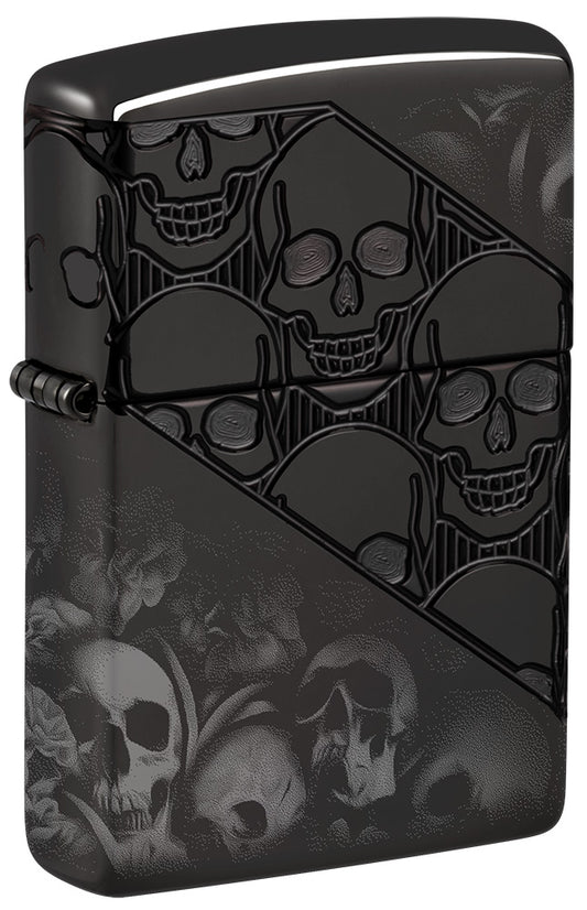 Zippo zapalovač 66098 Skull Collage Design