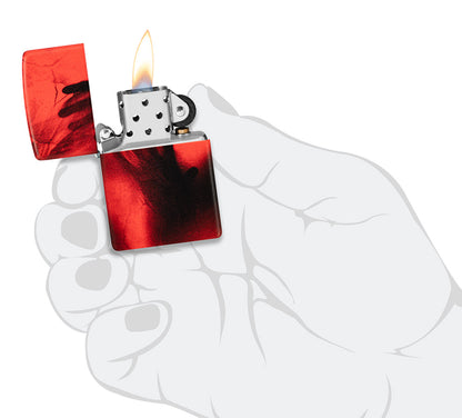 Zippo zapalovač 66099 Creepy Skull and Hand