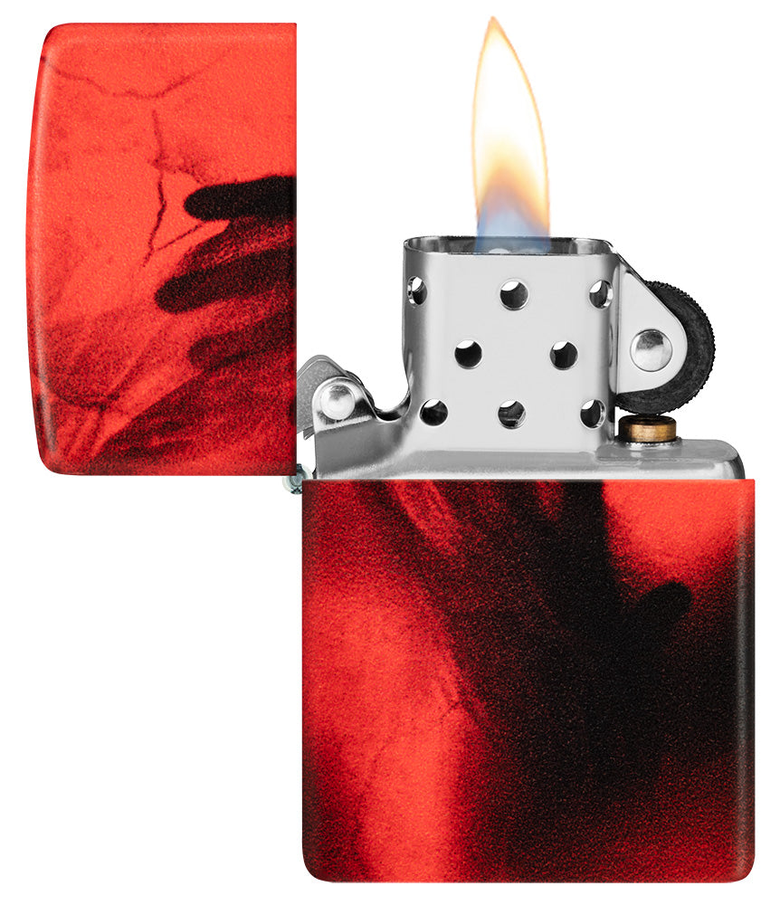 Zippo zapalovač 66099 Creepy Skull and Hand