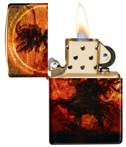 Zippo zapalovač 66100 Wizard of Evil Spirits