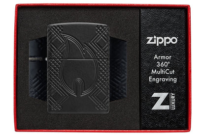 Zippo zapalovač 66104 Armor® Rivet Flame Design