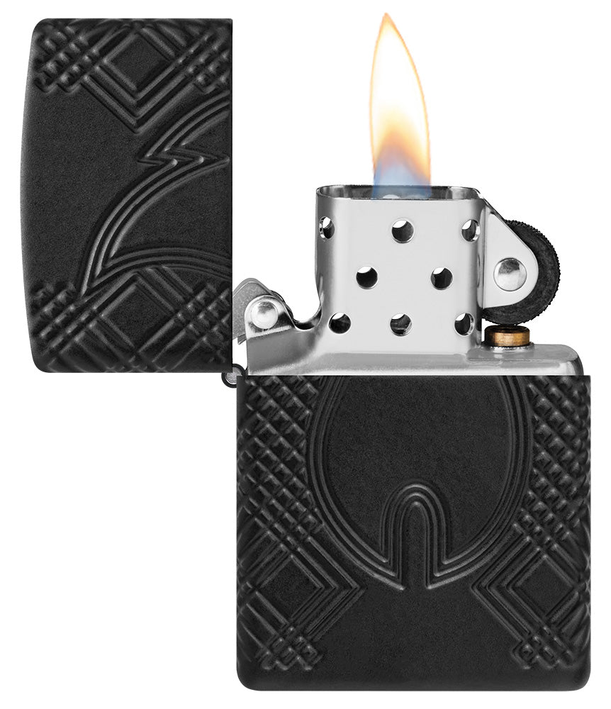 Zippo zapalovač 66104 Armor® Rivet Flame Design