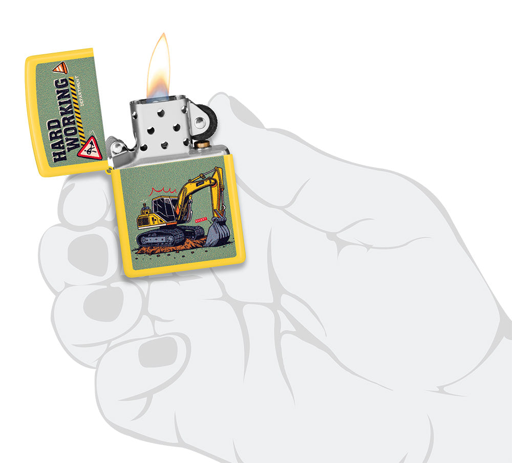 Zippo zapalovač 66108 Hard Working Design