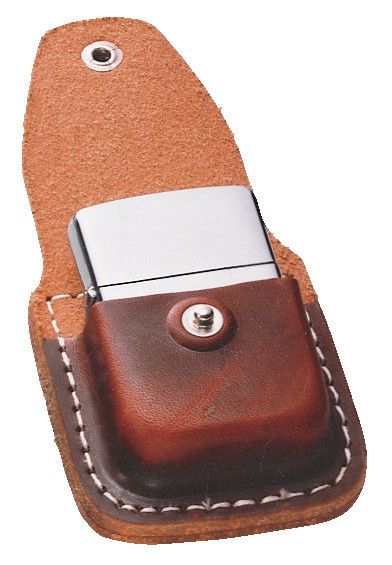 17002 Kožené pouzdro na zapalovač Zippo