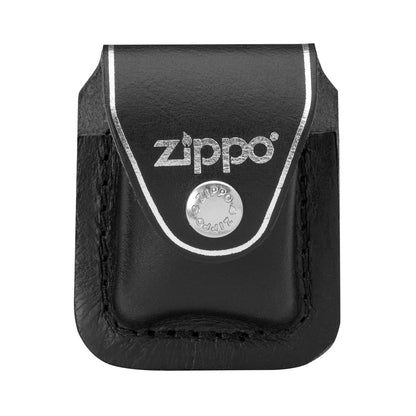 17003 Černé kožené pouzdro na zapalovač Zippo