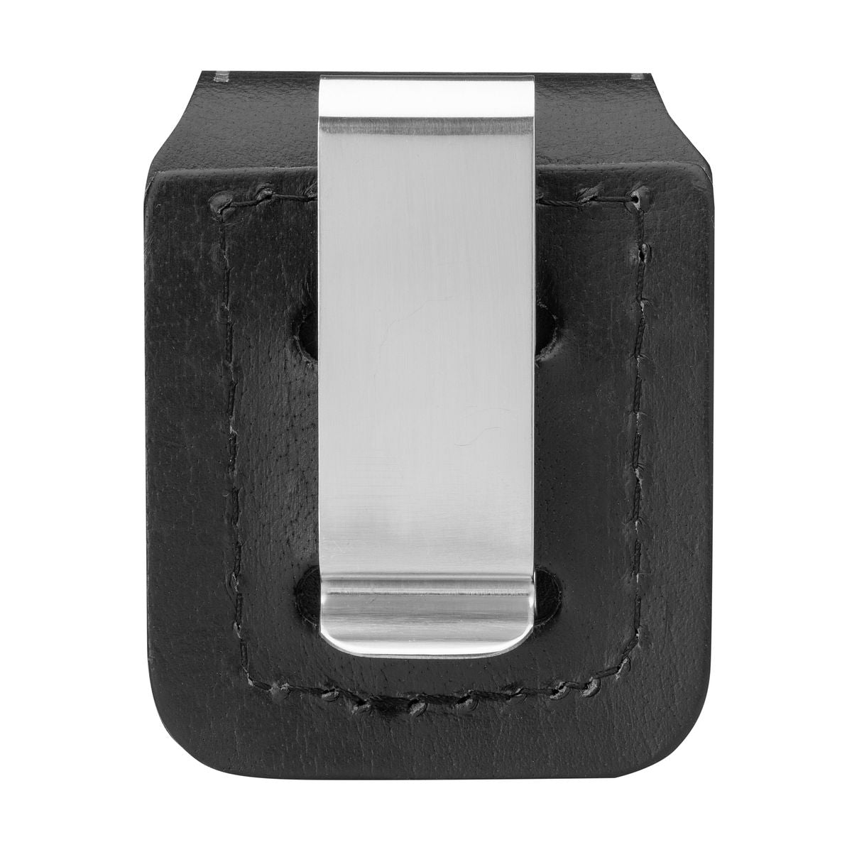 17003 Černé kožené pouzdro na zapalovač Zippo