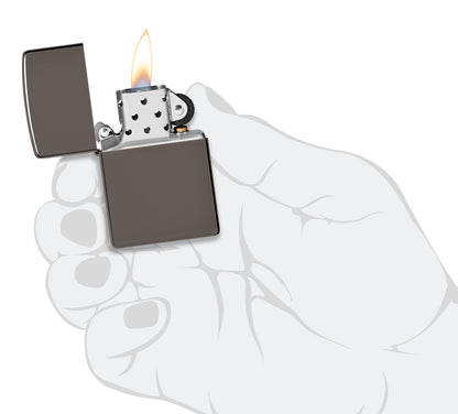 Zippo zapalovač 22303 Black Ice®