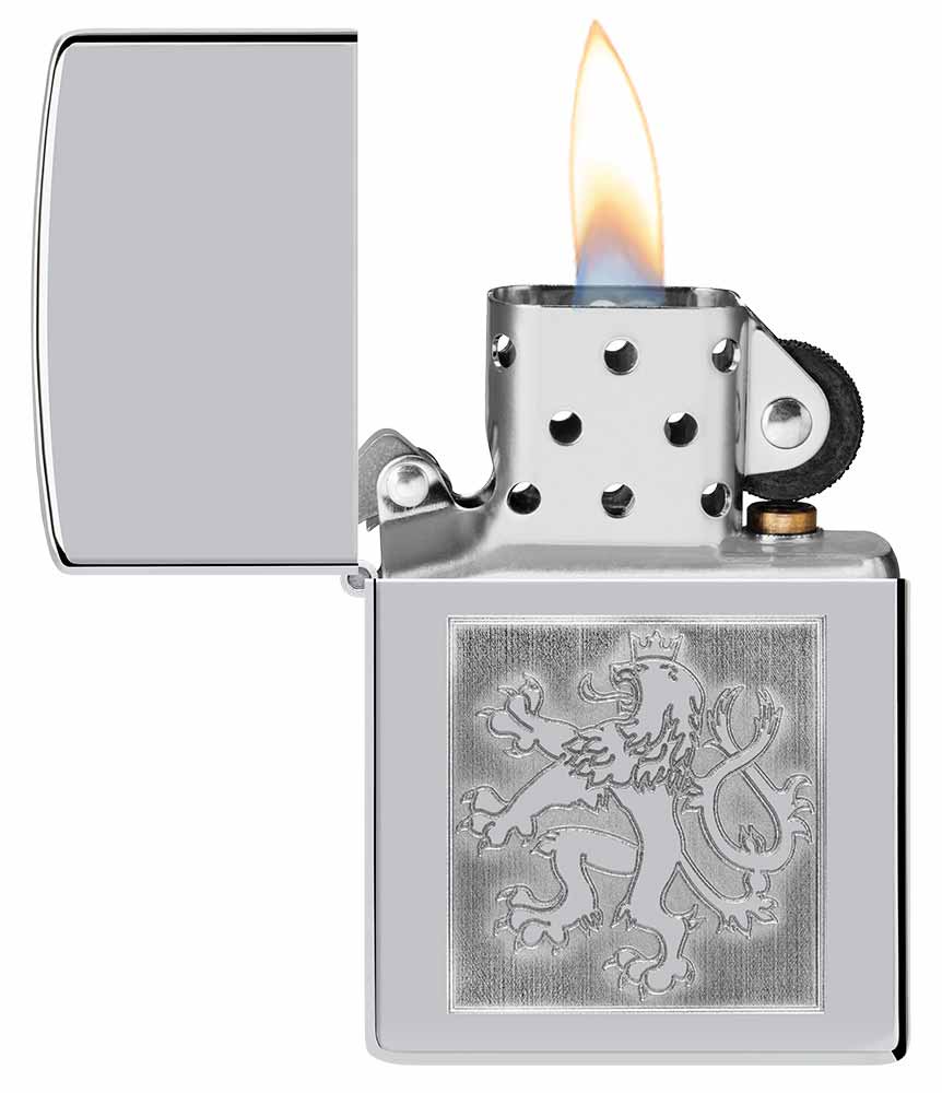 Zippo zapalovač 22650 Czech Lion in Square