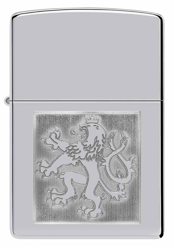 Zippo zapalovač 22650 Czech Lion in Square