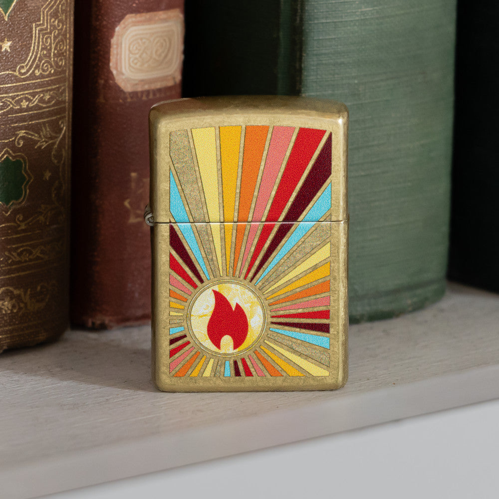 Zapalovač Zippo 23019 Beaming Flame Design
