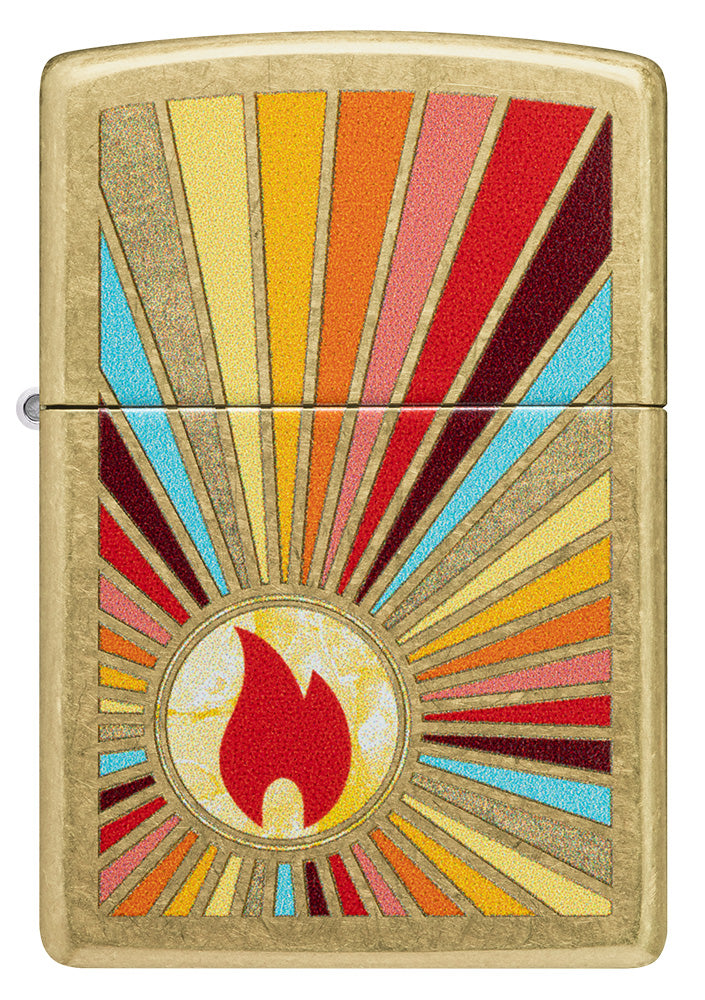 Zapalovač Zippo 23019 Beaming Flame Design