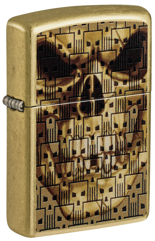 Zapalovač Zippo 23020 Skulls on Skulls Design