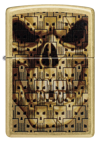 Zapalovač Zippo 23020 Skulls on Skulls Design