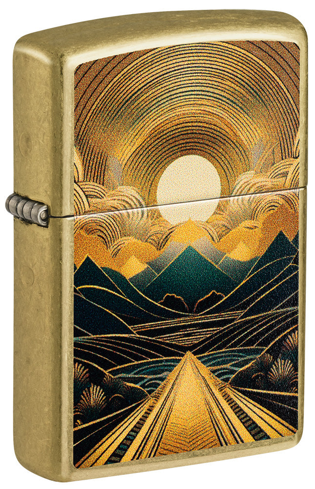 Zapalovač Zippo 23022 Through the Mountains Design