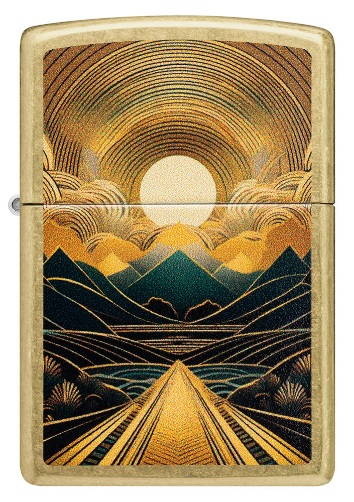 Zapalovač Zippo 23022 Through the Mountains Design