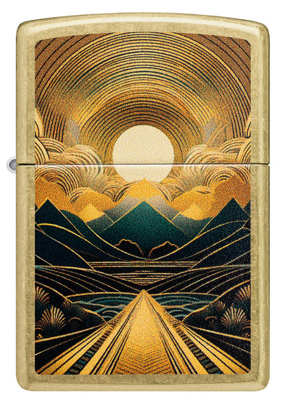 Zapalovač Zippo 23022 Through the Mountains Design