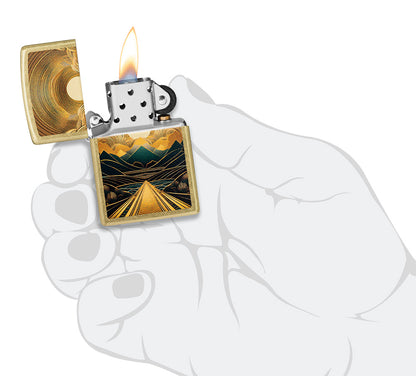 Zapalovač Zippo 23022 Through the Mountains Design