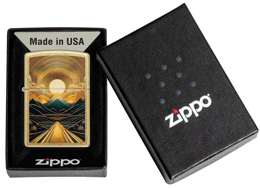 Zapalovač Zippo 23022 Through the Mountains Design