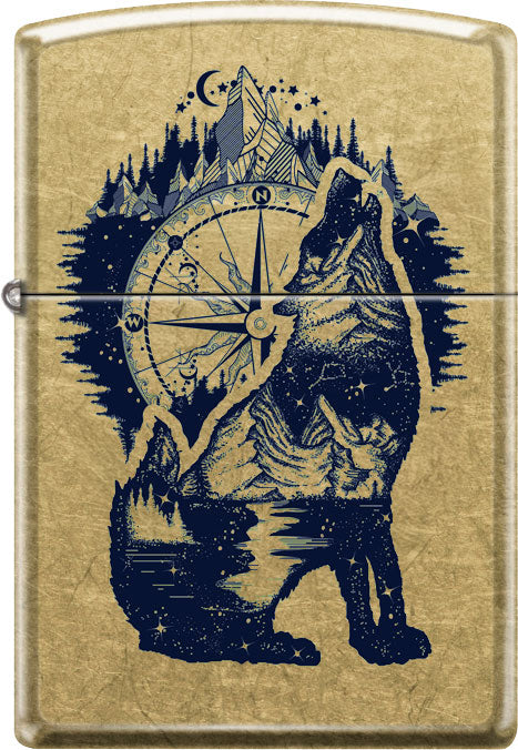 Zippo zapalovač 23078 Howling Wolf