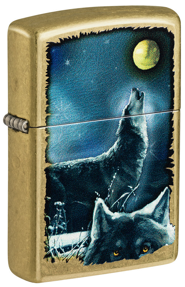 Zippo zapalovač 23082 Wolf Song Design