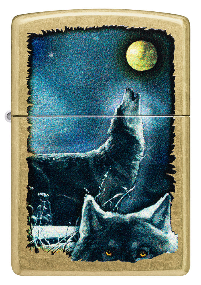 Zippo zapalovač 23082 Wolf Song Design