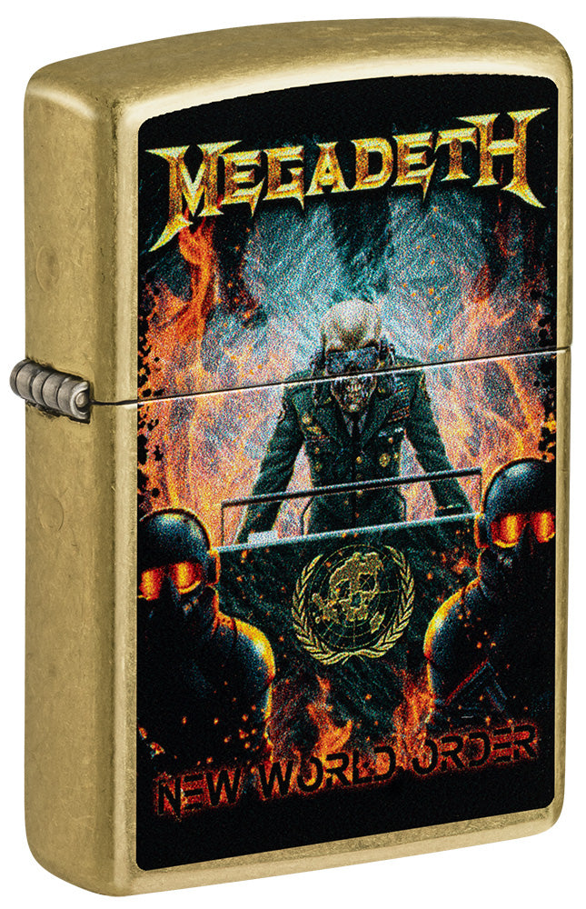 Zippo zapalovač 23084 Megadeth New World Order Design