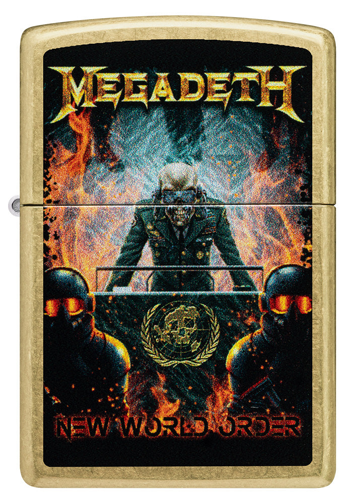 Zippo zapalovač 23084 Megadeth New World Order Design