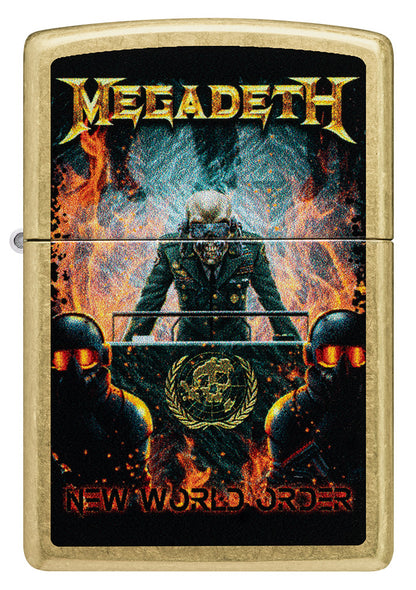 Zippo zapalovač 23084 Megadeth New World Order Design