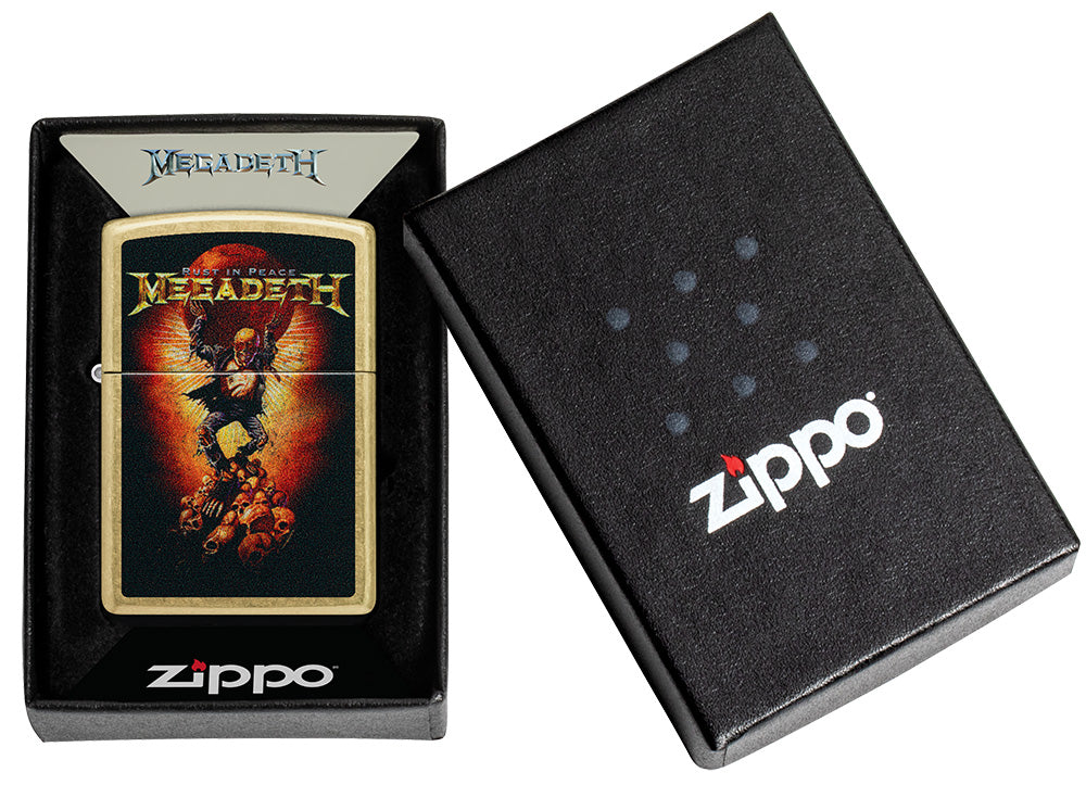 Zippo zapalovač 23085 Megadeth Rust In Peace Design