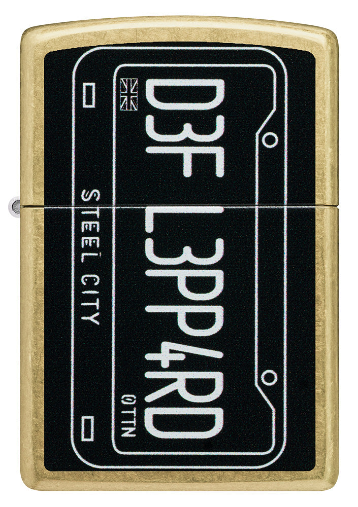 Zippo zapalovač 23086 Def Leppard Steel City Design