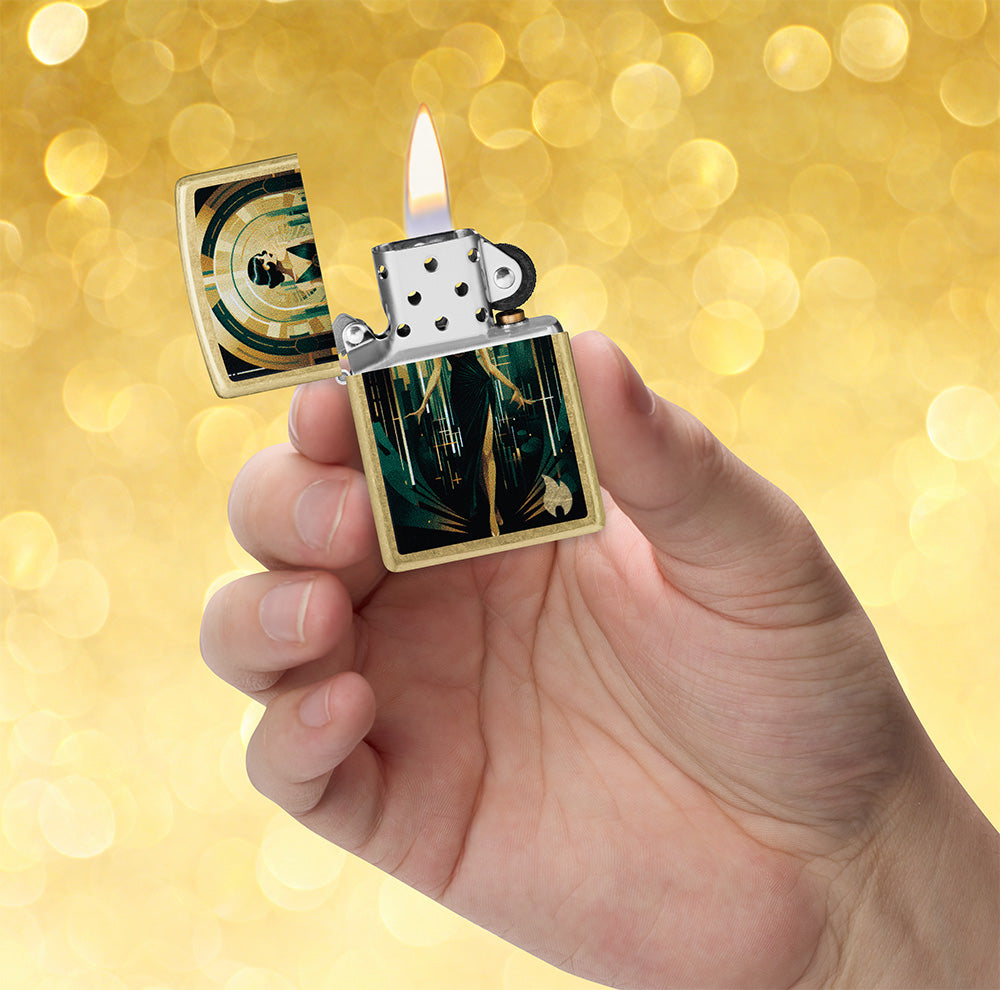 Zippo zapalovač 23089 Fancy Flapper Design
