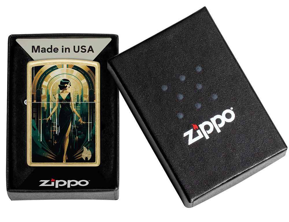 Zippo zapalovač 23089 Fancy Flapper Design