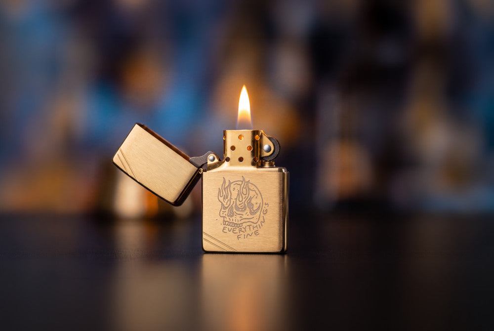 Zippo zapalovač 23090 Everything’s Fine Design