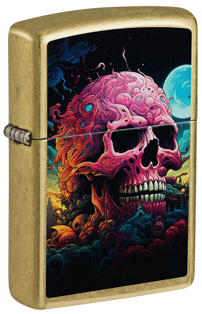 Zapalovač Zippo 23091 Cosmic Skull Design