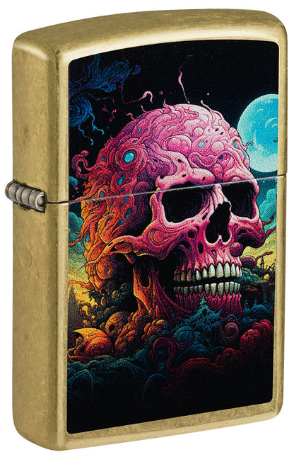 Zapalovač Zippo 23091 Cosmic Skull Design