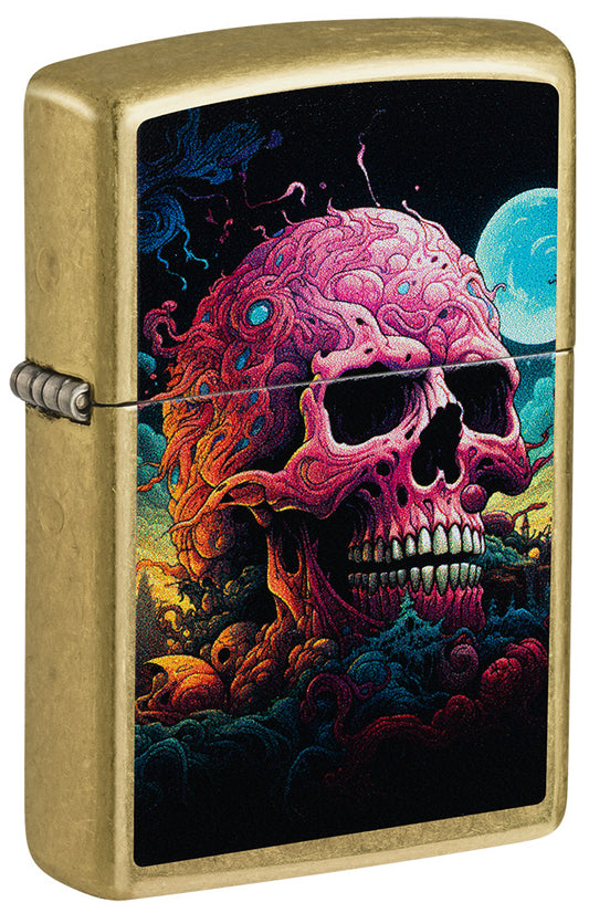 Zapalovač Zippo 23091 Cosmic Skull Design