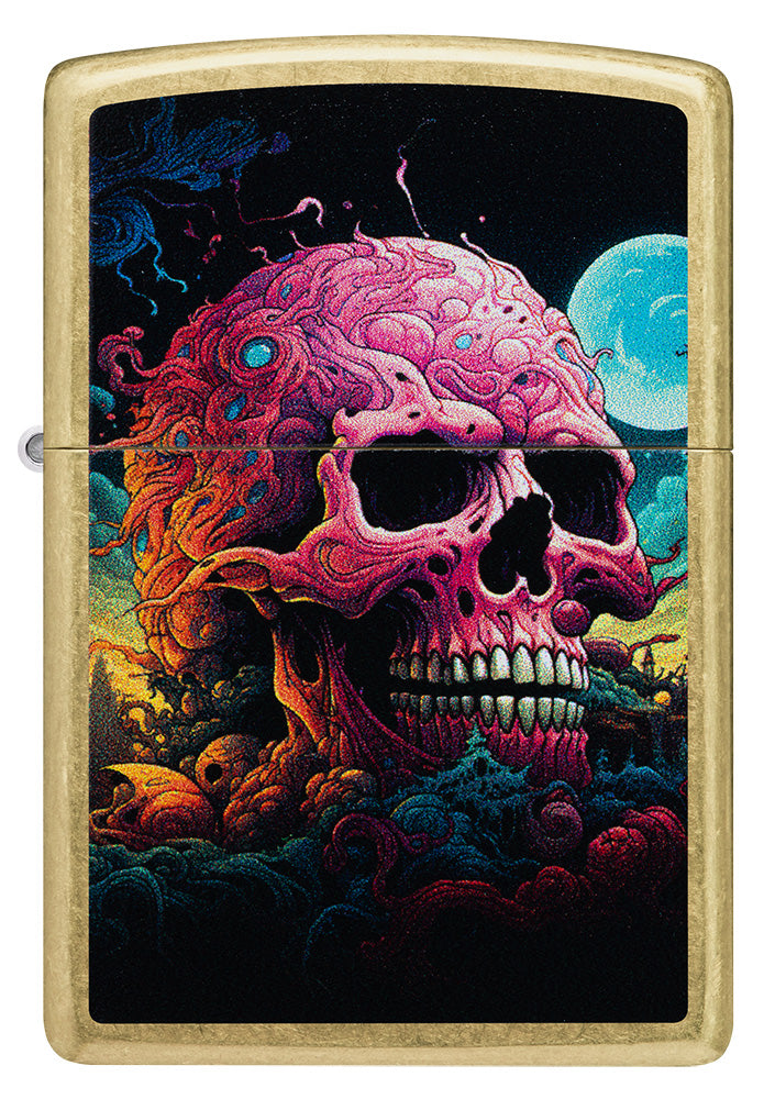 Zapalovač Zippo 23091 Cosmic Skull Design